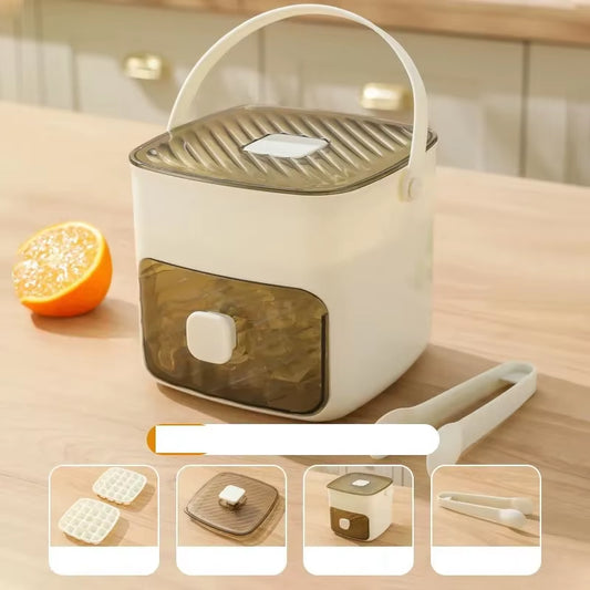 Grid Ice Cube Mold Reusable Refrigerator Ice Maker
