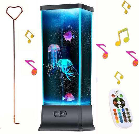 Electric Jellyfish Lava Lamp