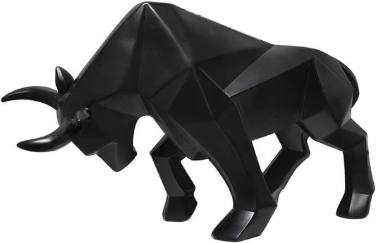 Polyresin Bull Figurine Home Decor